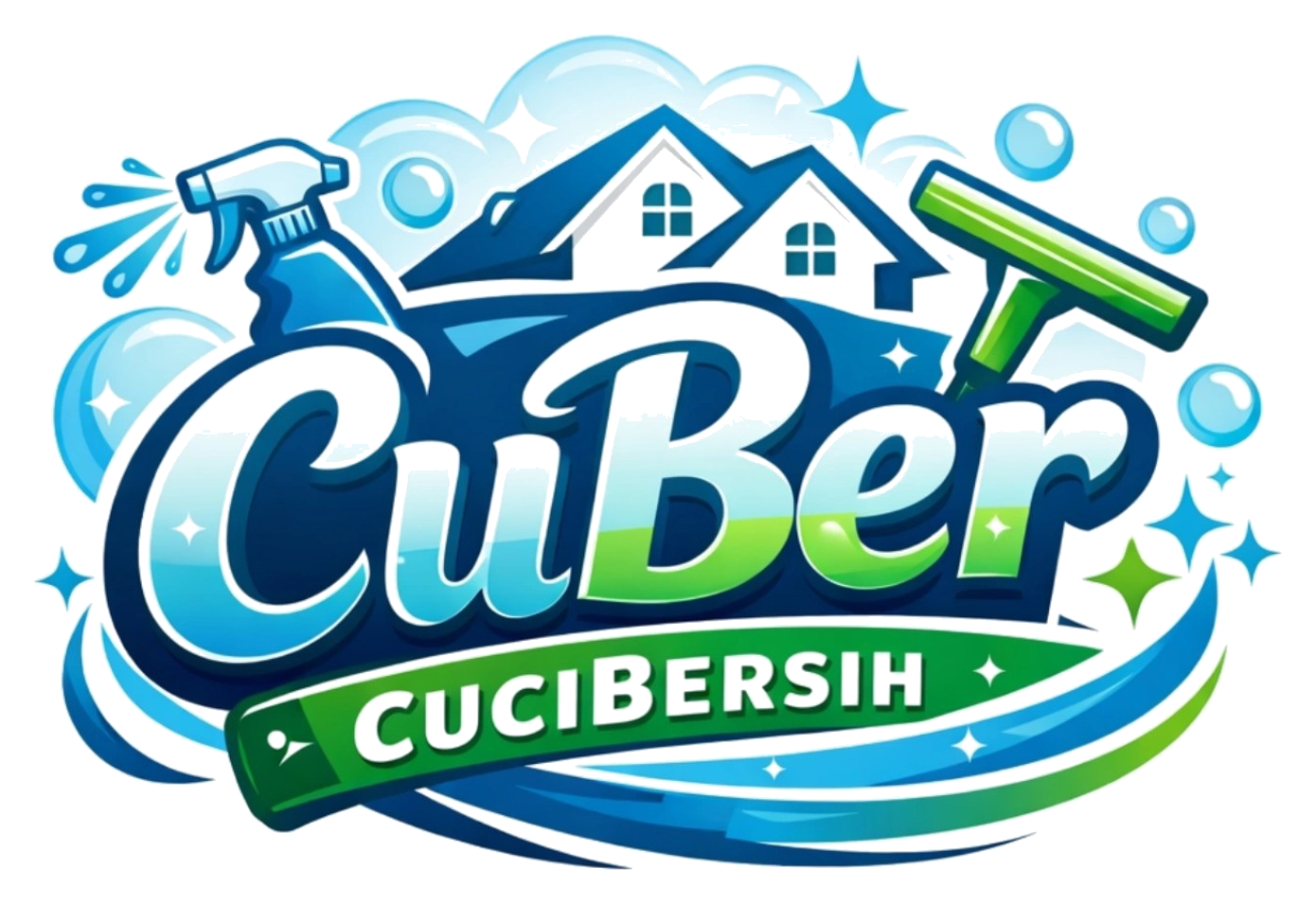Logo CuBer CuciBersih